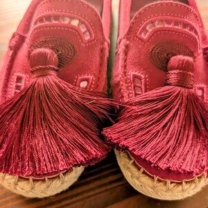 Tod's Italy Slip On Espadrille Loafers EU 36 US 6